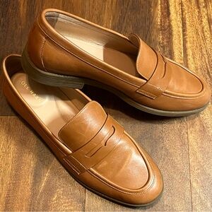 Cole Haan Tan Leather Loafers